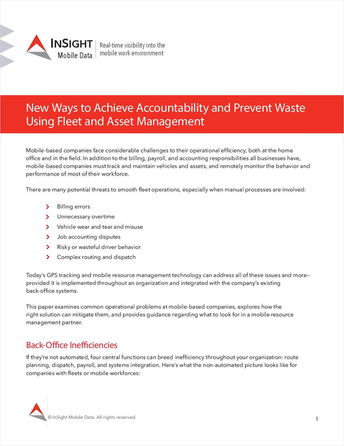 New Ways to Achieve Accountability and Prevent Waste Using Fleet and Asset Management