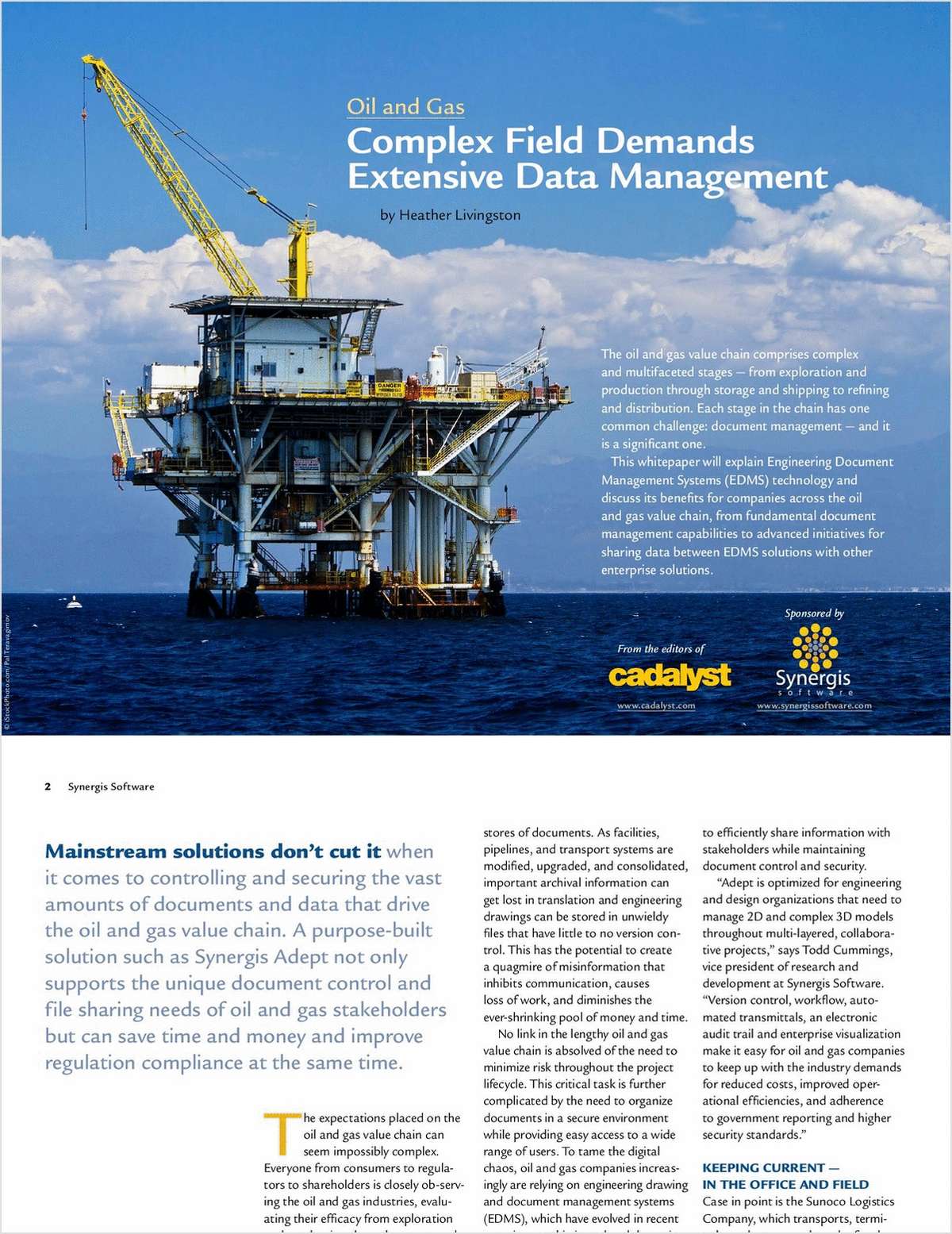 Tackling Engineering Document Management Chaos in the Oil & Gas Industry