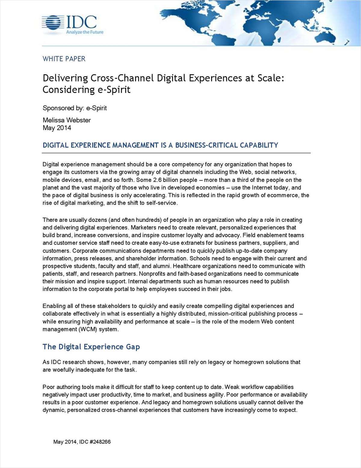 Delivering Cross-Channel Digital Experiences at Scale