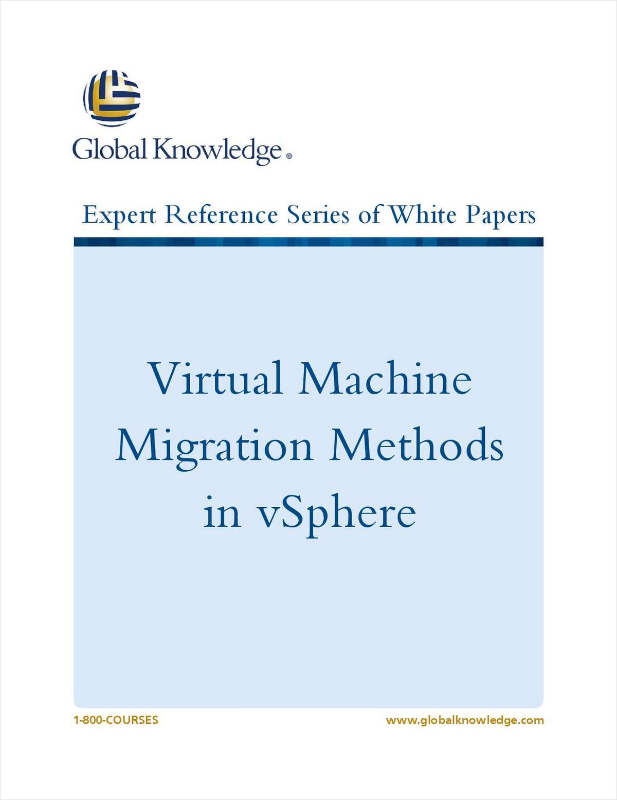 Virtual Machine Migration Methods in vSphere