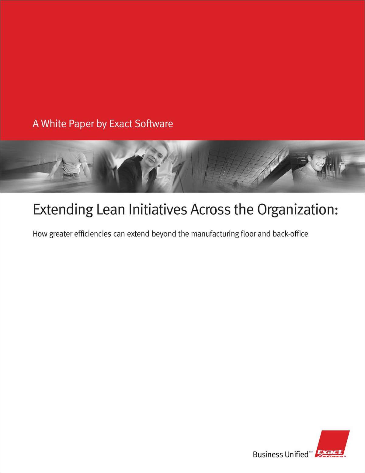 Extending Lean Initiatives Across the Organization