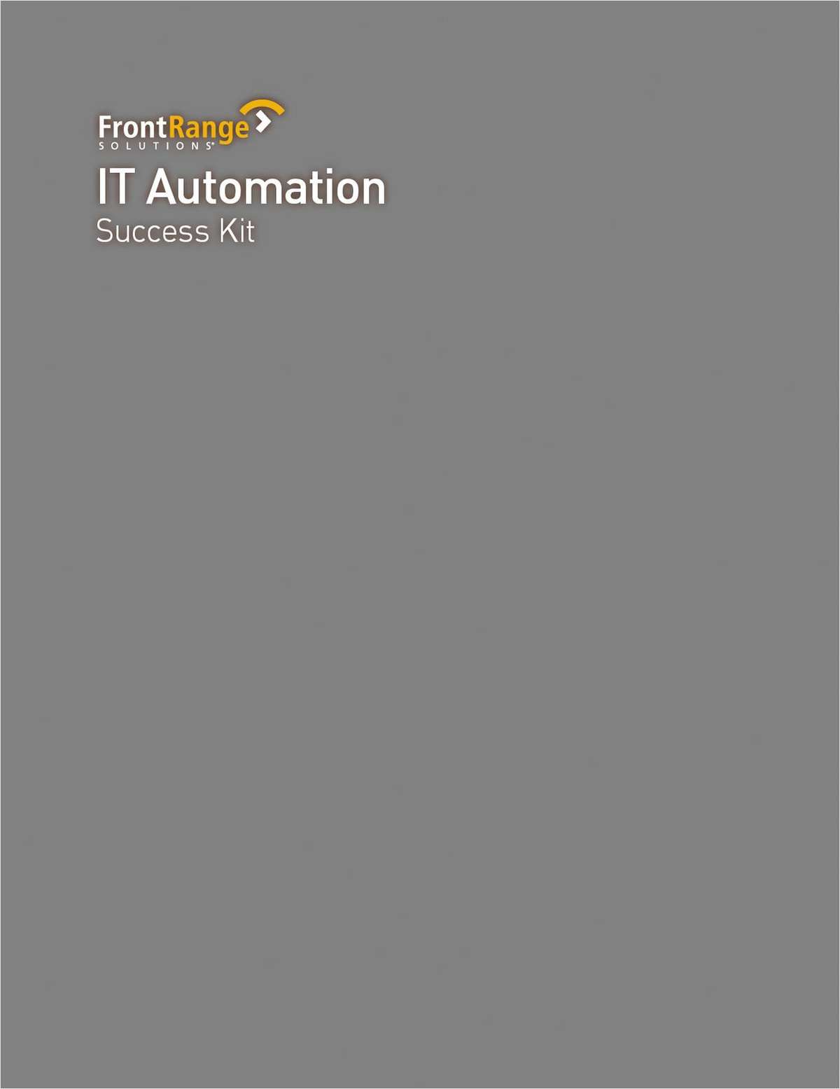 IT Automation for IT DecisionMakers