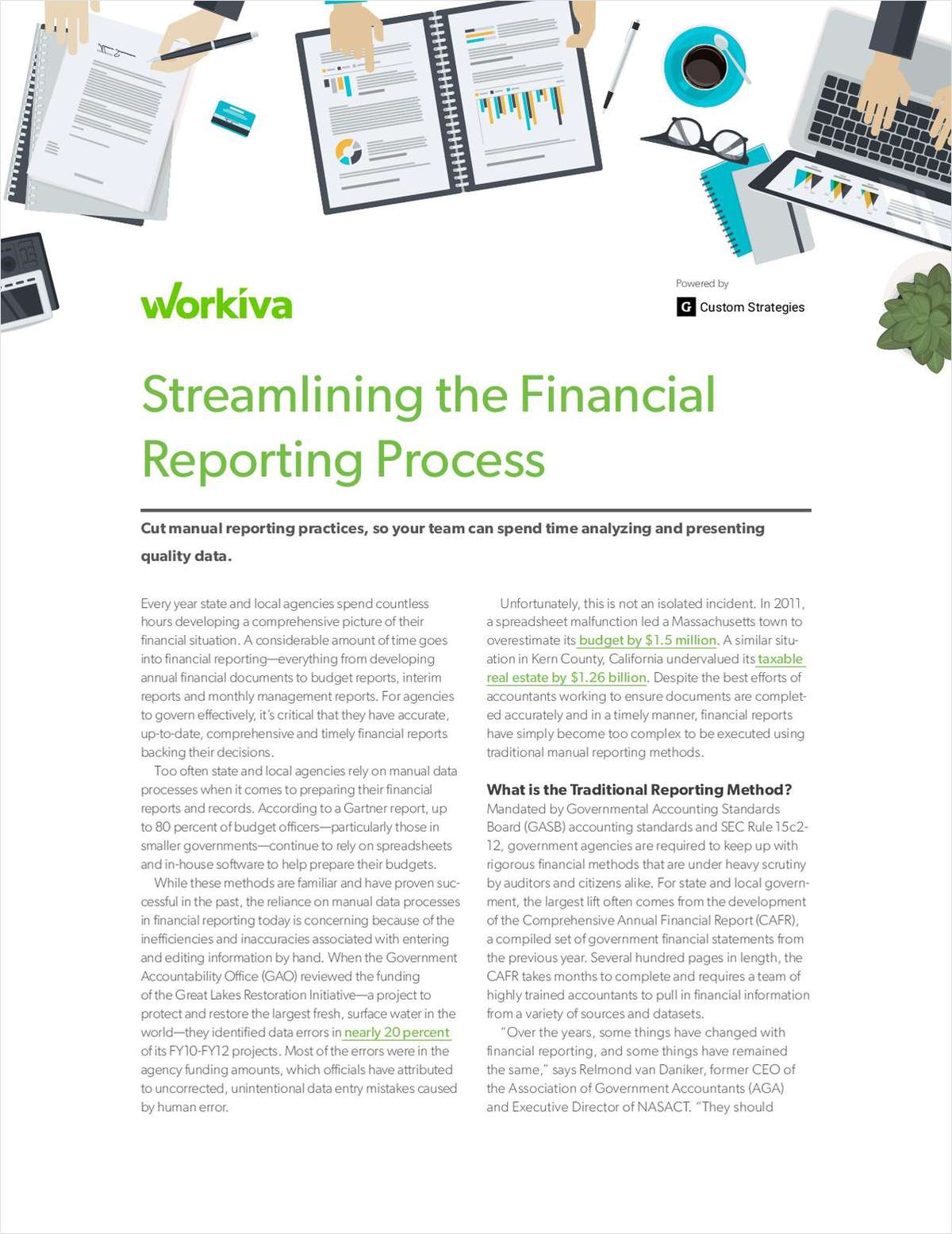 How to Streamline the Financial Reporting Process in Government