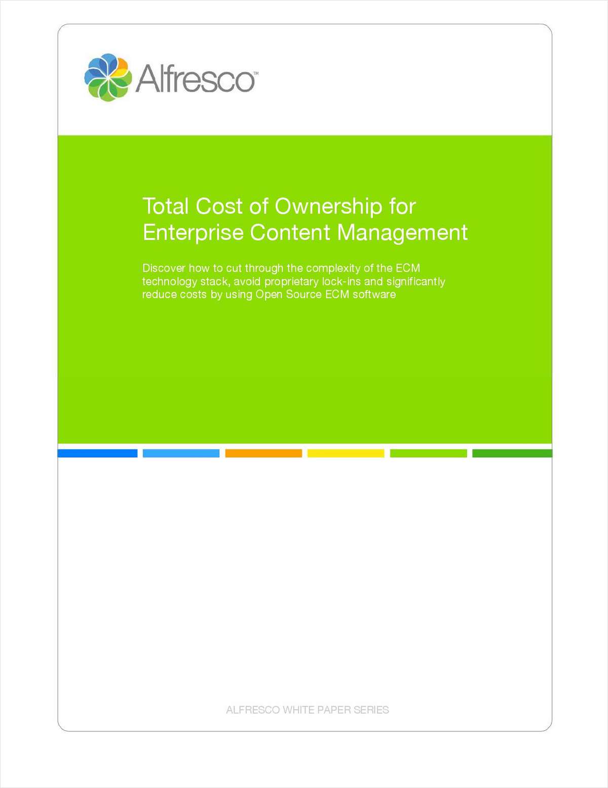Total Cost of Ownership for Enterprise Content Management
