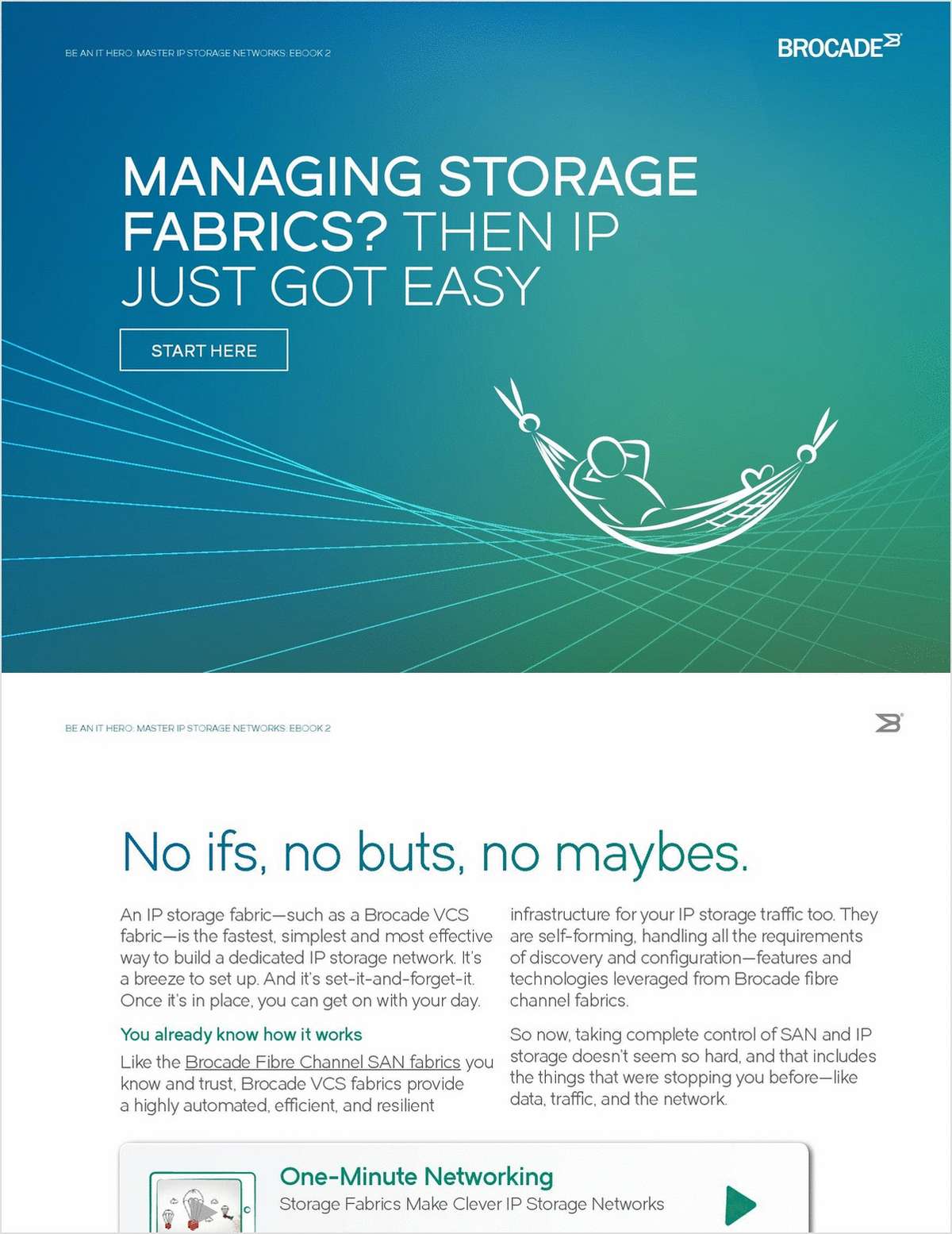 Managing Storage Fabrics?  Then IP Just Got Easy