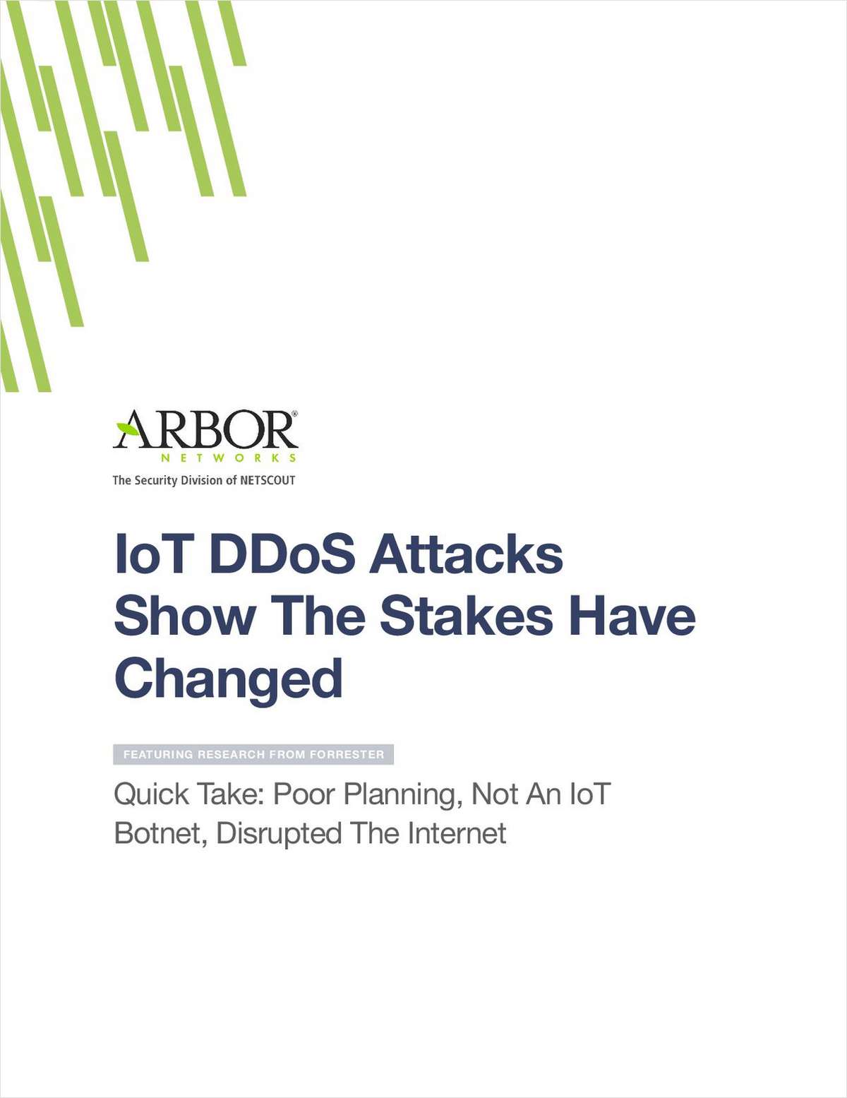 IoT DDoS Attacks Show The Stakes Have Changed