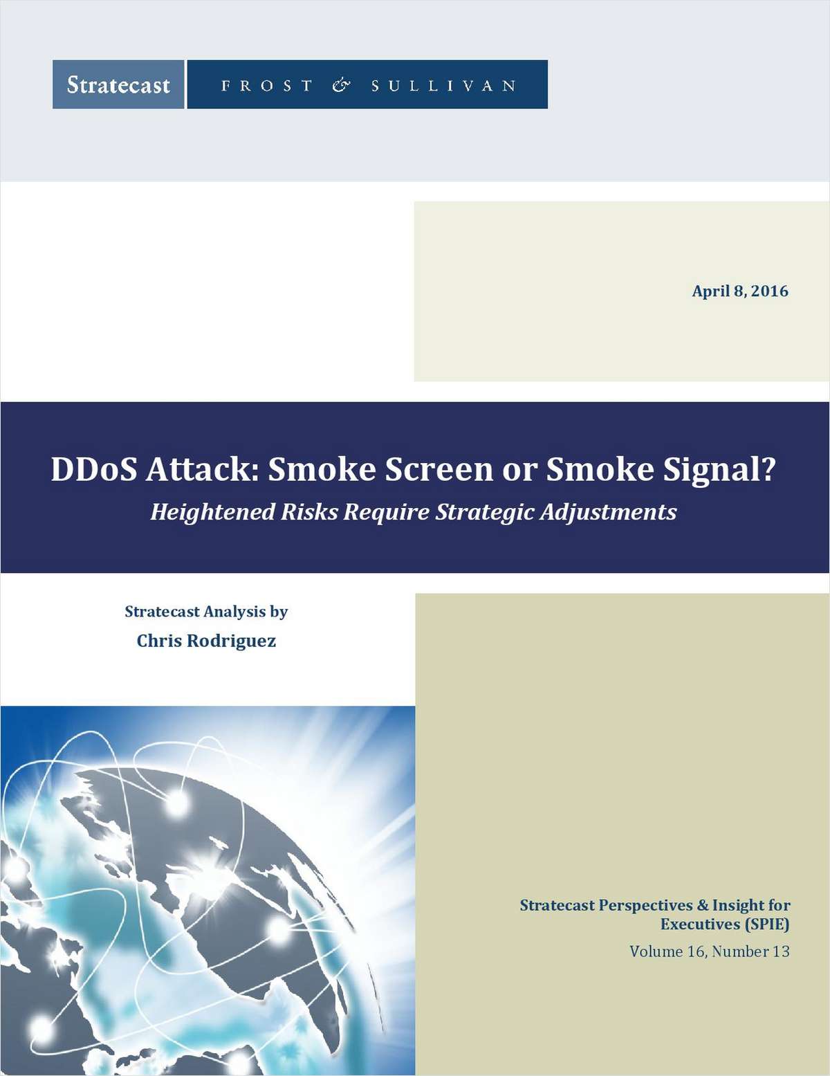 DDoS Attack: Smoke Screen or Smoke Signal?