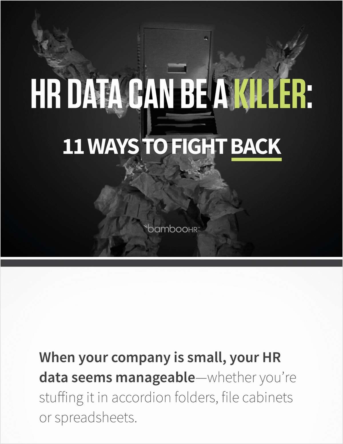 HR Data Can Be A Killer: 11 Ways to Fight Back
