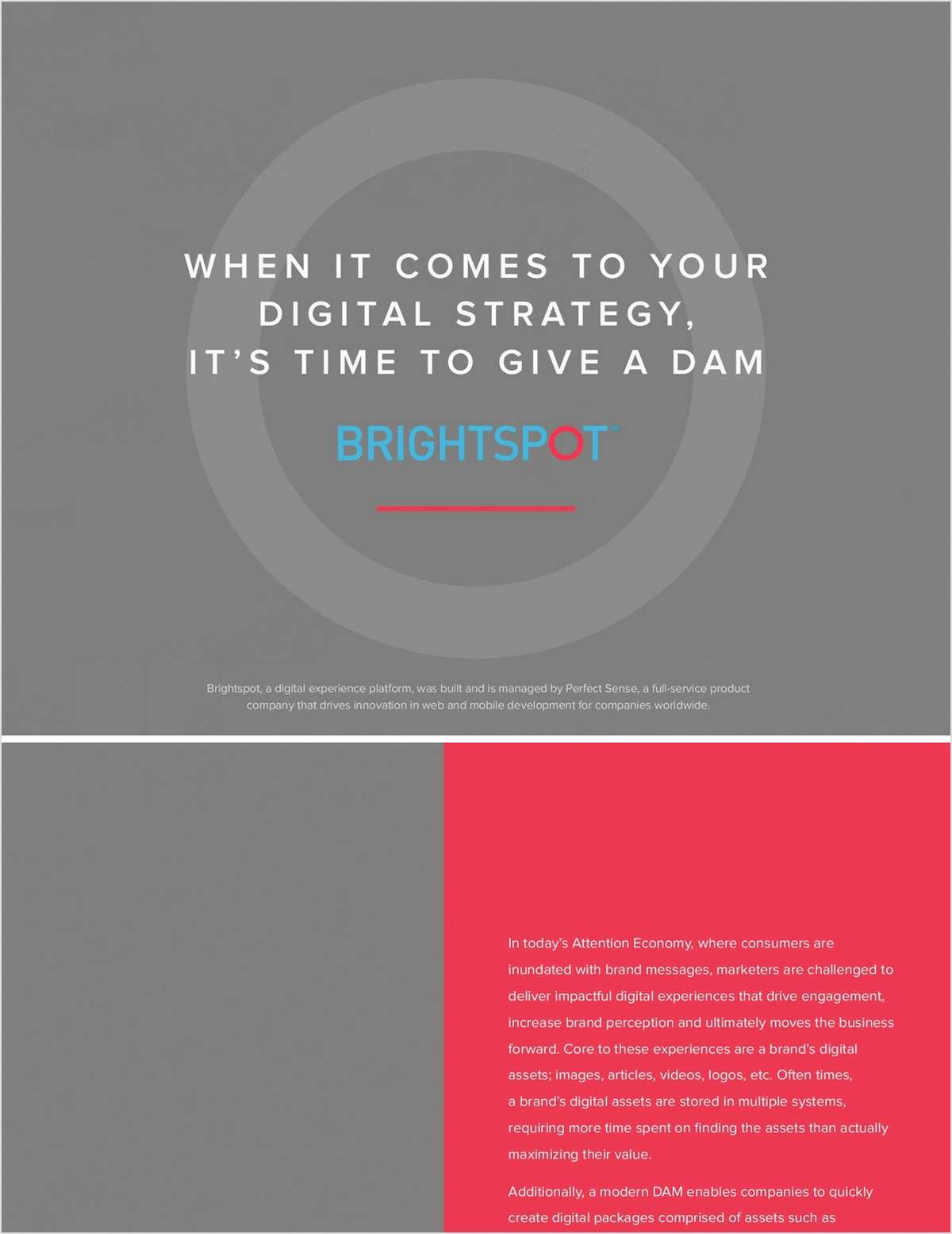 When it Comes to Your Digital Strategy, it's Time to Give a Dam