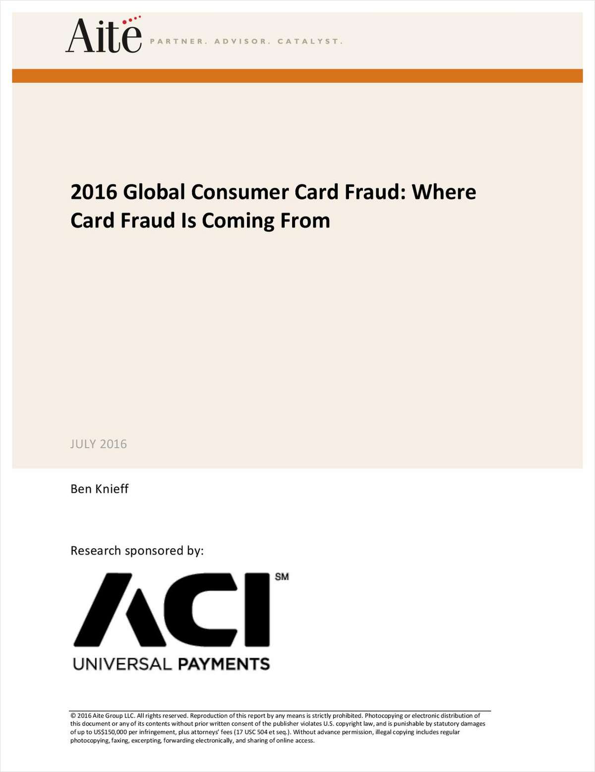 Fraud Survey finds Rising Card Fraud and Eroding Consumer Trust