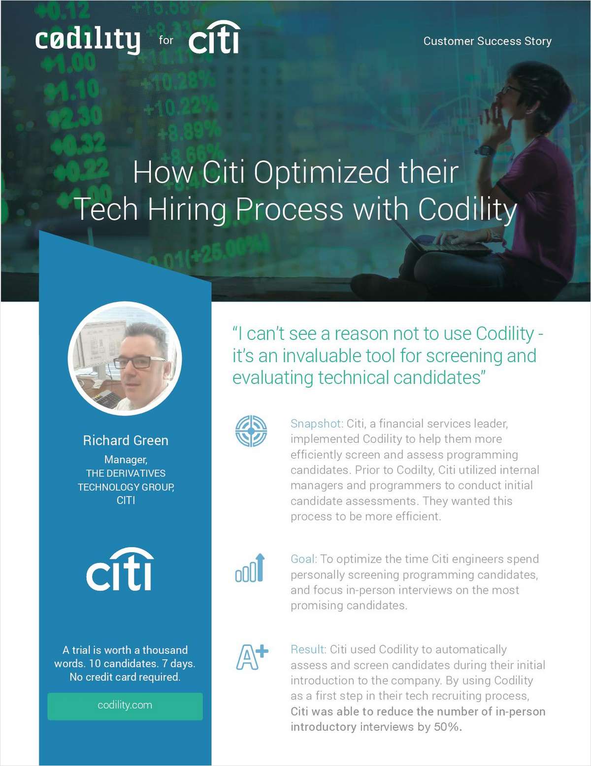 How Citi Optimized their Tech Hiring Process with Codility