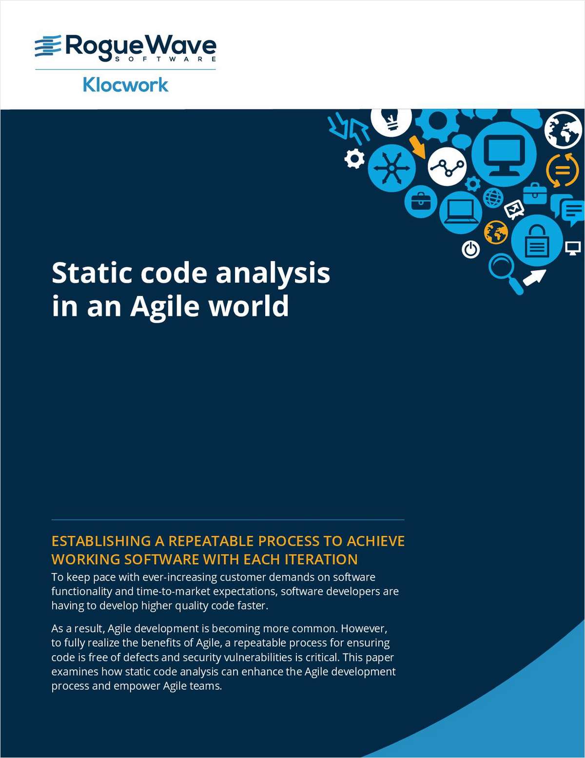 Static Code Analysis in an Agile World