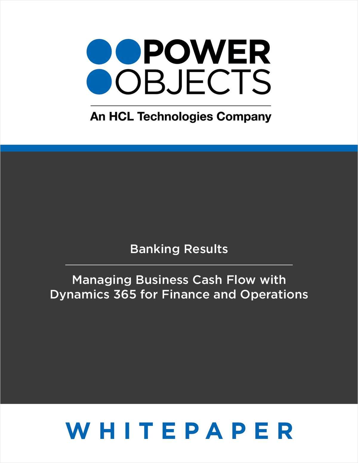 Managing Business Cash Flow with Dynamics 365 for Finance and Operations