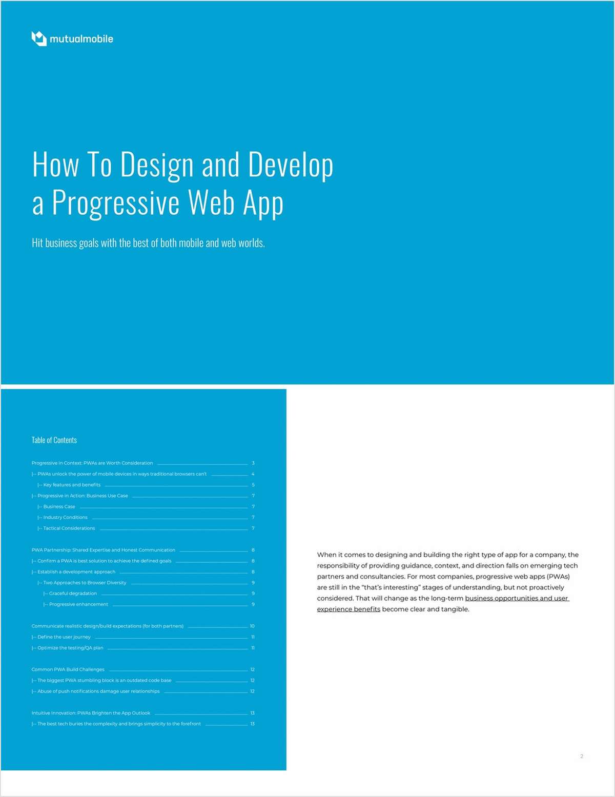 How To Design and Develop a Progressive Web App