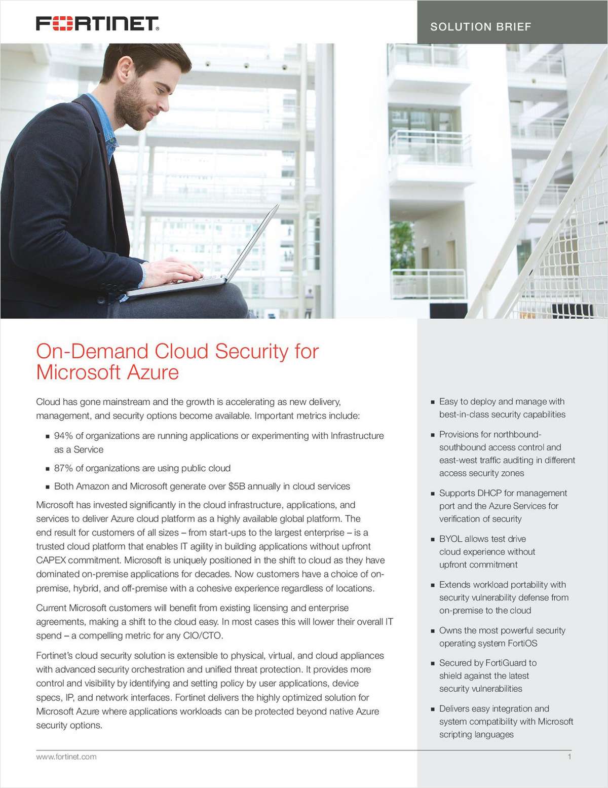 On-Demand Cloud Security for Microsoft Azure