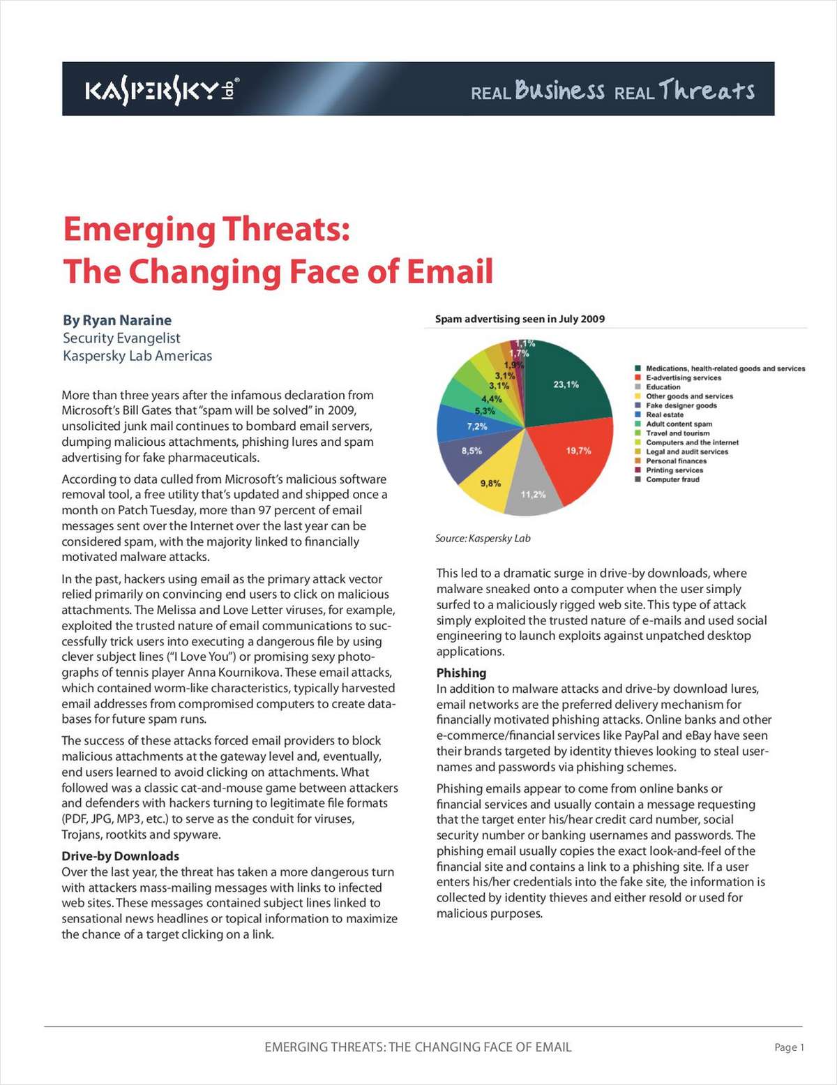 Emerging Threats: The Changing Face of Email
