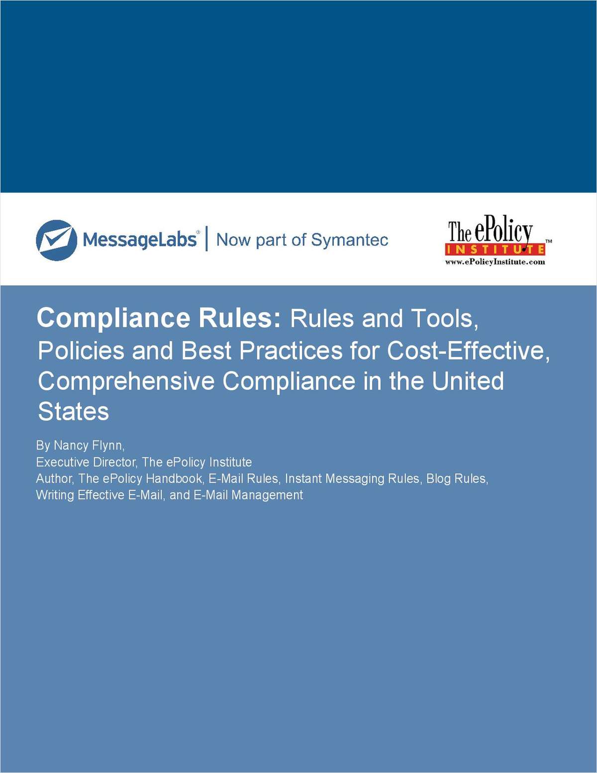 Compliance Rules: Best Practices for Cost-Effective, Comprehensive Compliance