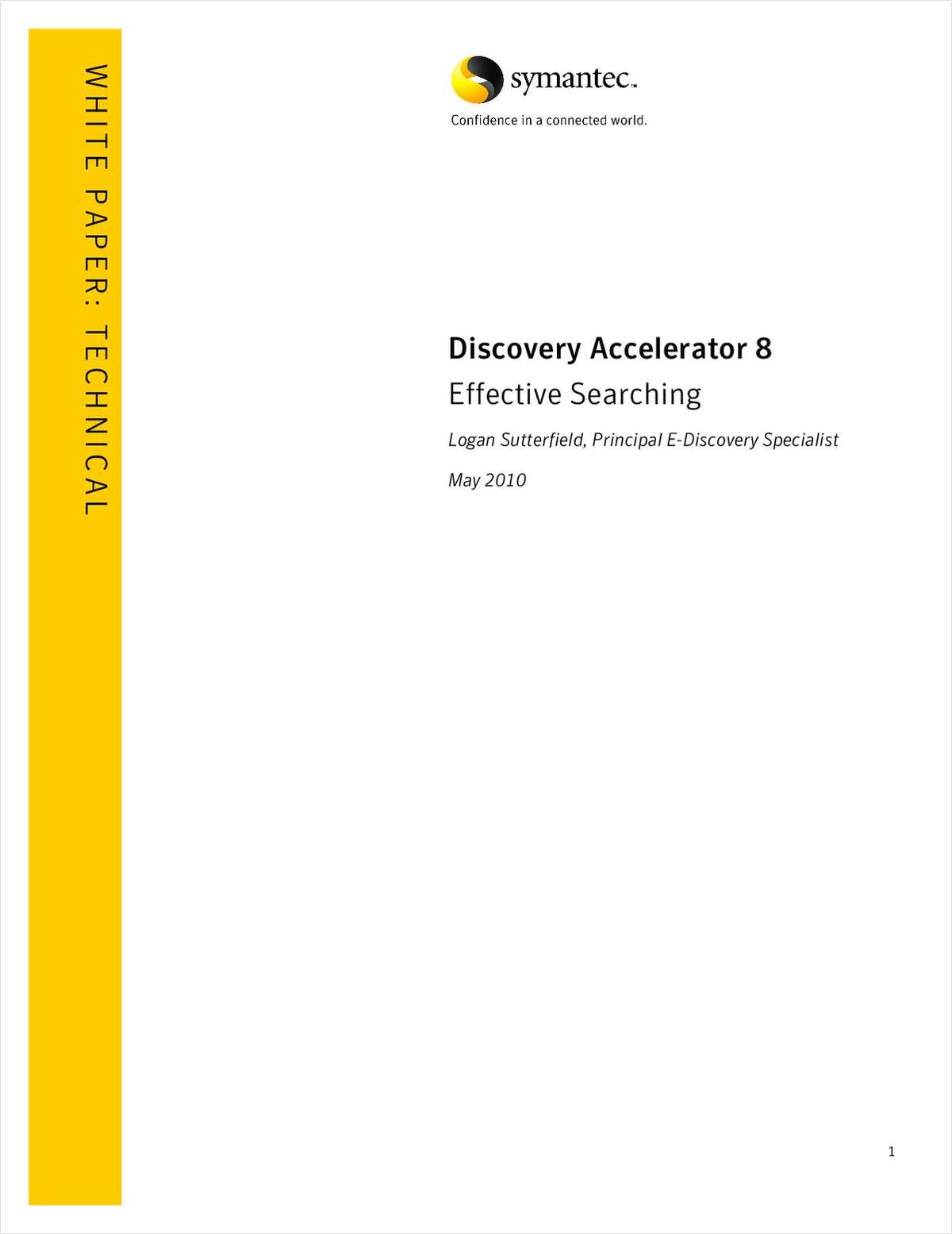 Discovery Accelerator 8 Effective Searching