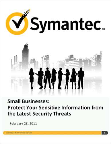 Small Businesses: Protect Your Sensitive Information from the Latest Security Threats