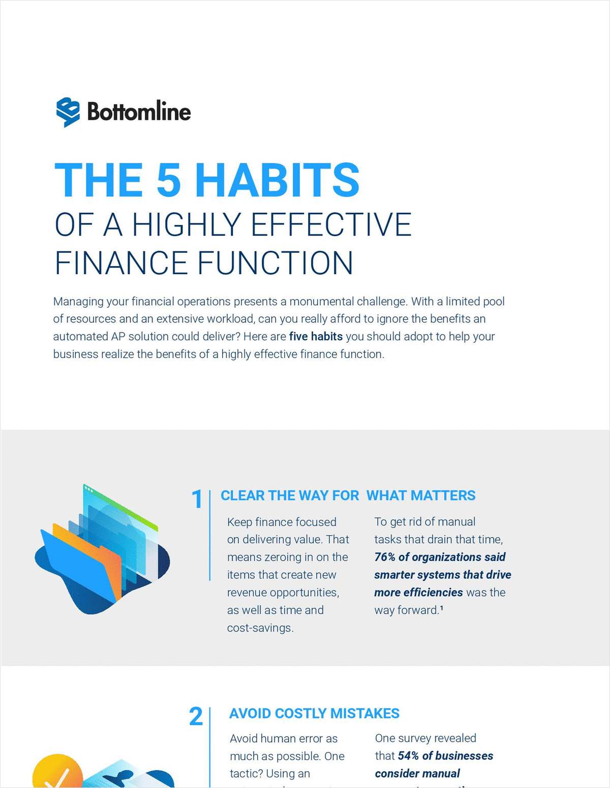 The 5 Habits of a Highly Effective Finance Function