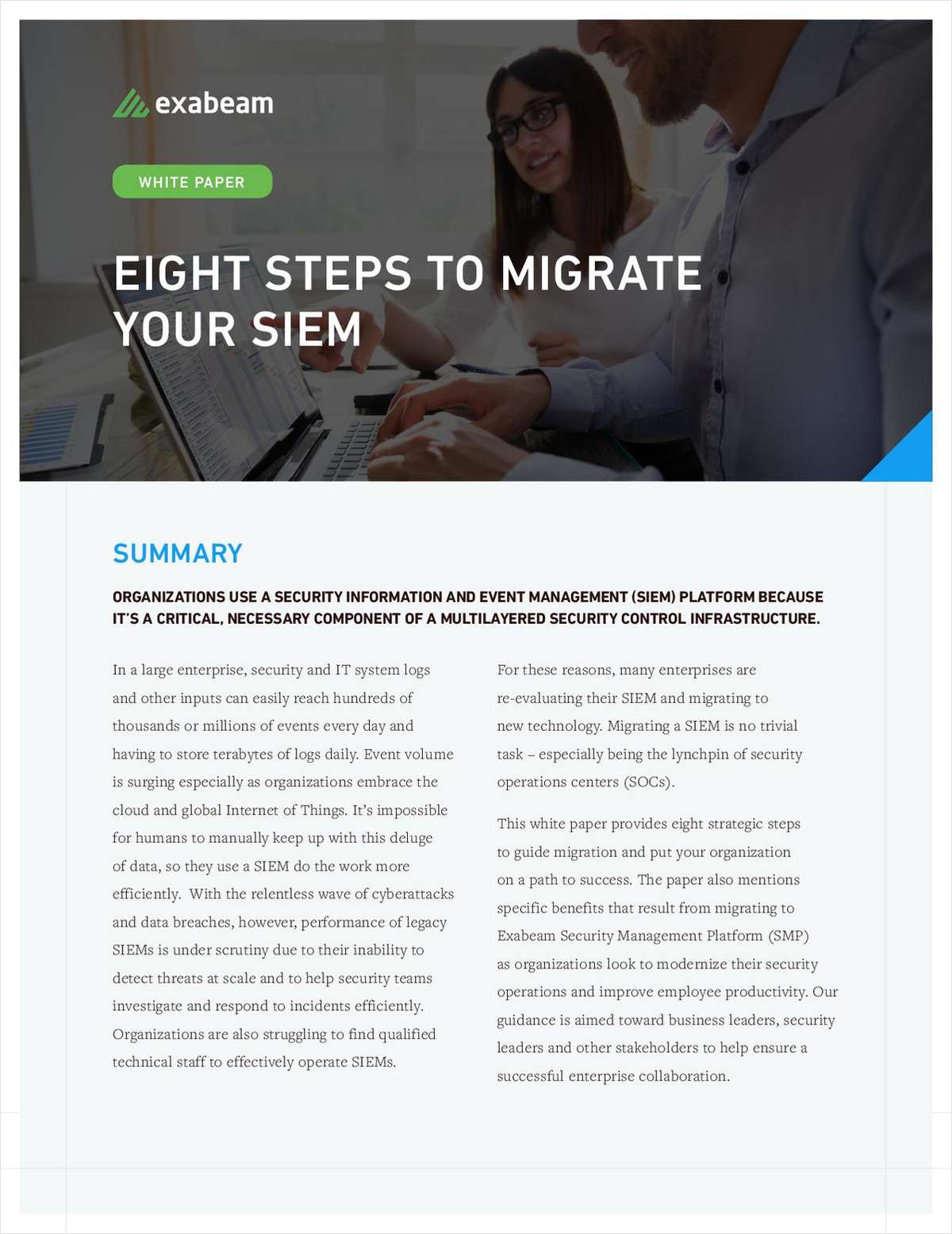 8 Steps to Migrate your SIEM
