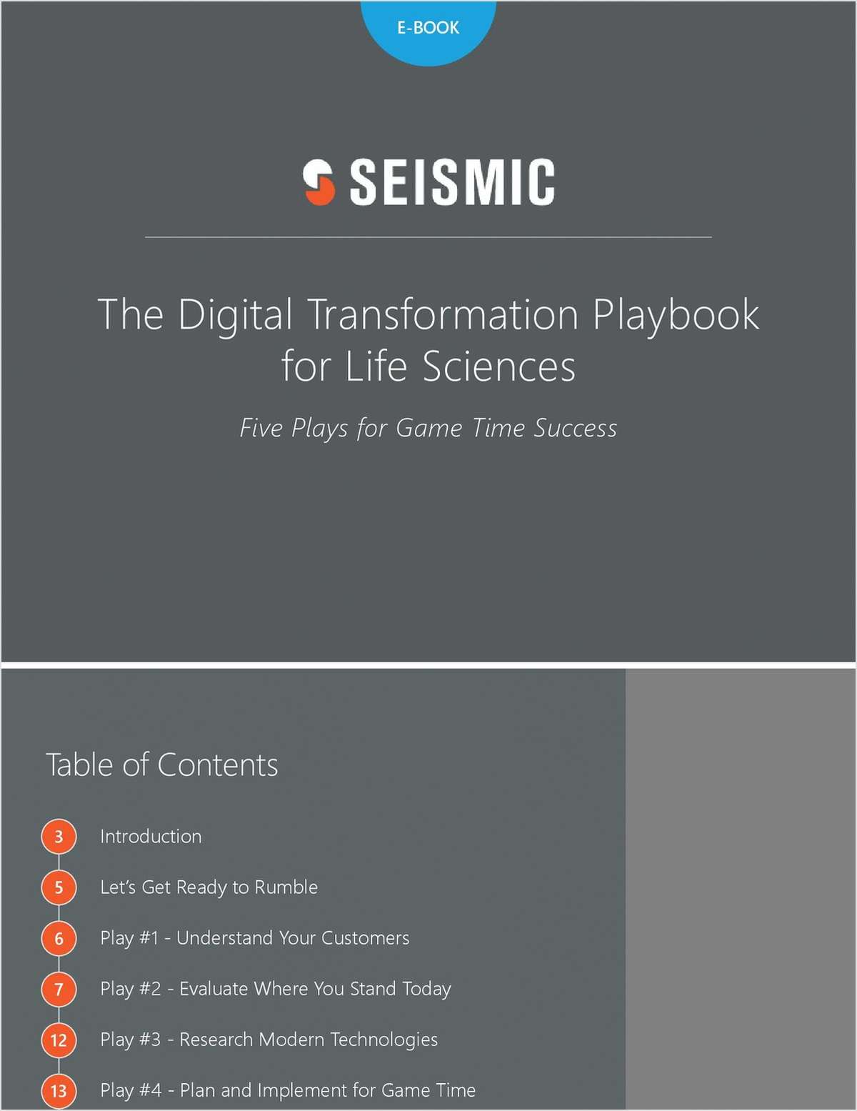 The Digital Transformation Playbook for Life Sciences