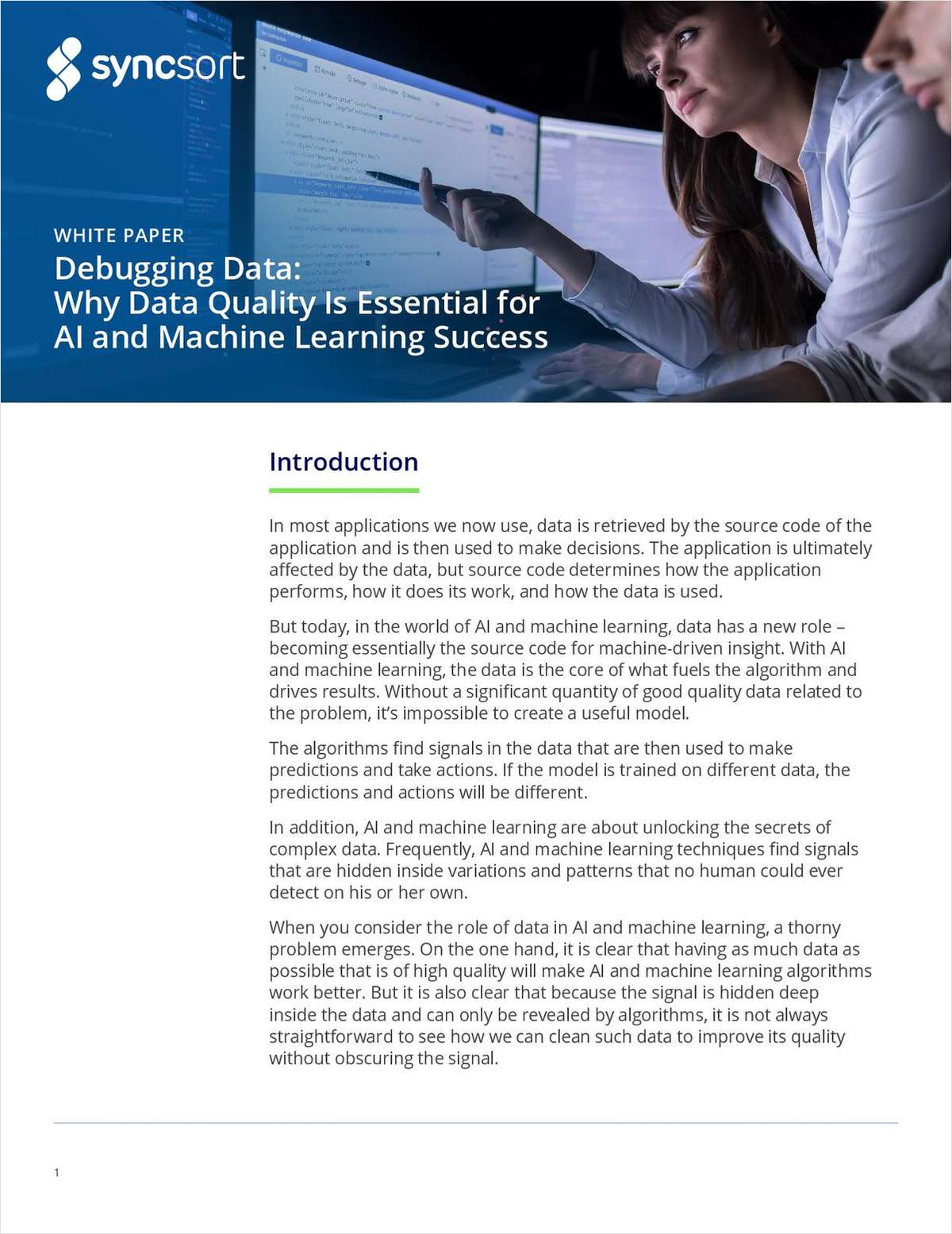 Learn Why Data Quality is Essential for AI and Machine Learning Success