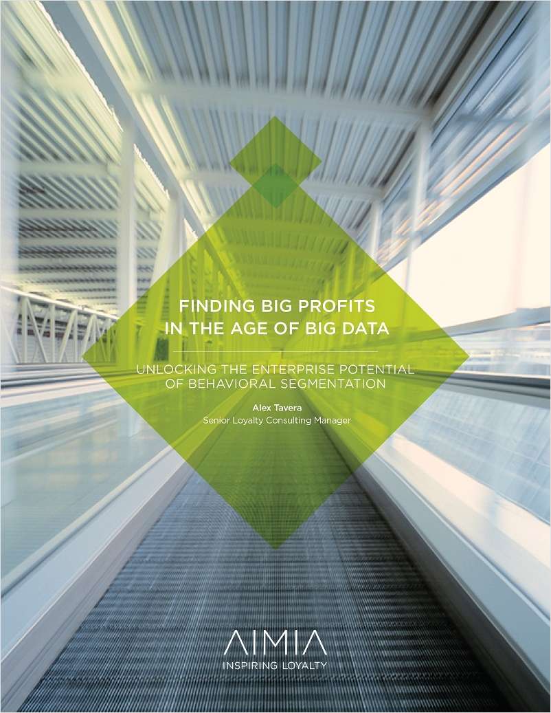 Finding Big Profits in the Age of Big Data -- Unlocking Enterprise Potential of Behavioral Segmentation