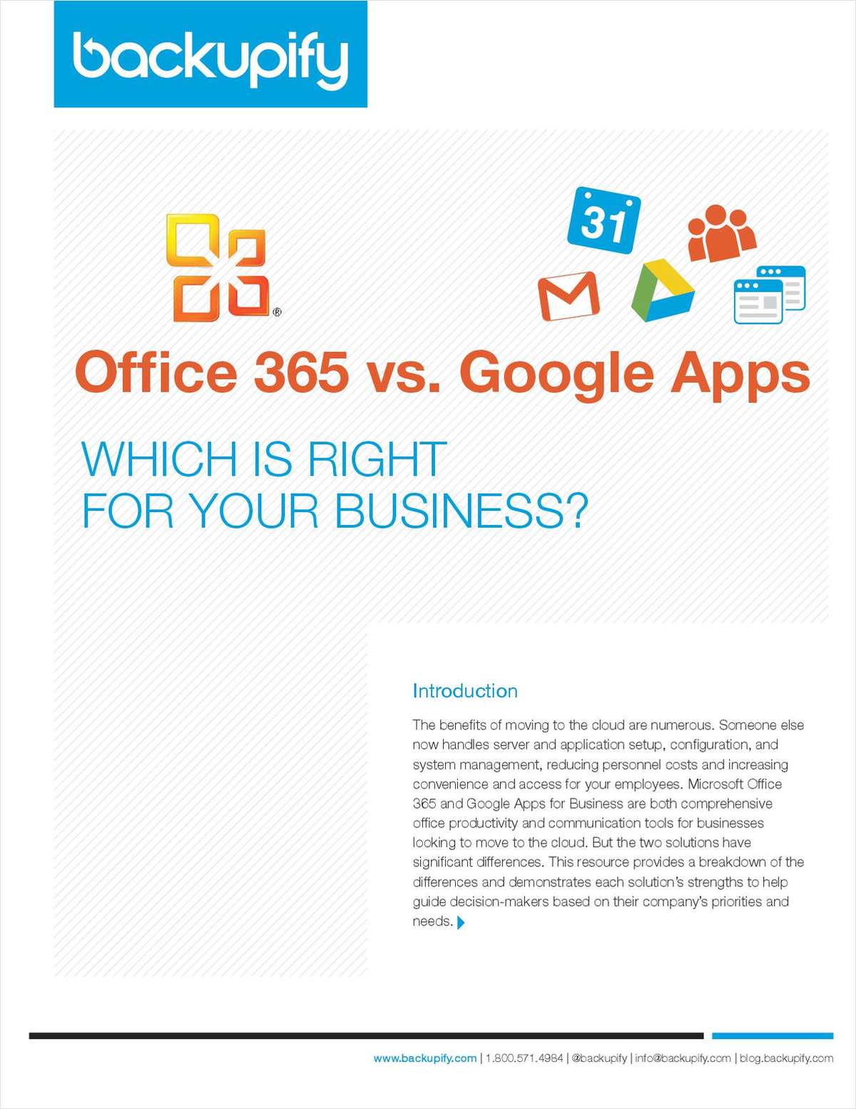 Office 365 vs Google Apps