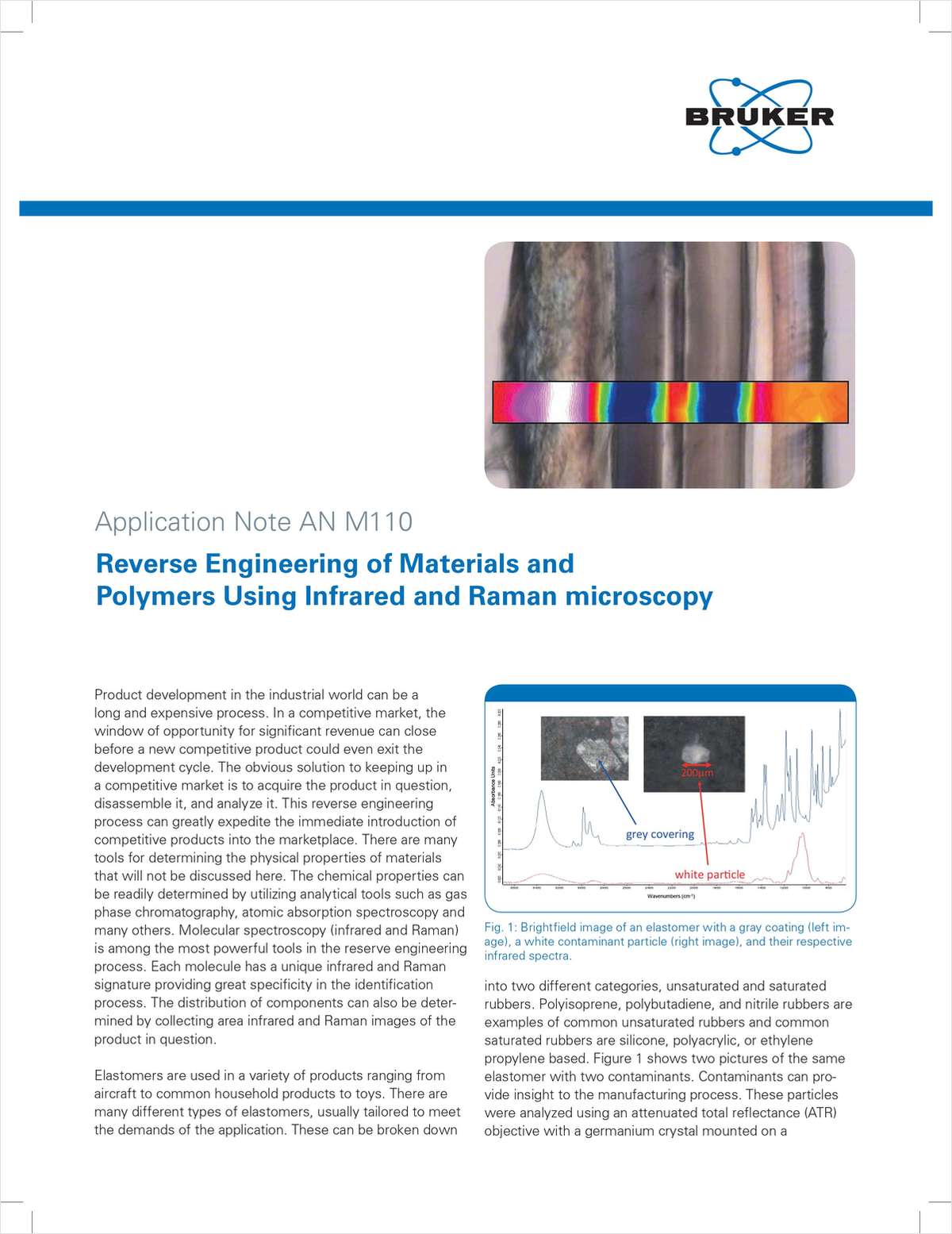 Reverse Engineering of Materials and Polymers Using Infrared and Raman Microscopy