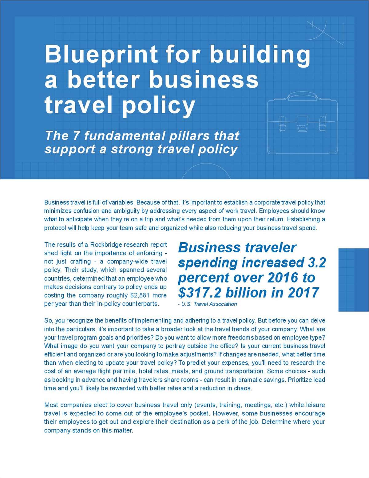 Blueprint for Building a Better Business Travel Policy
