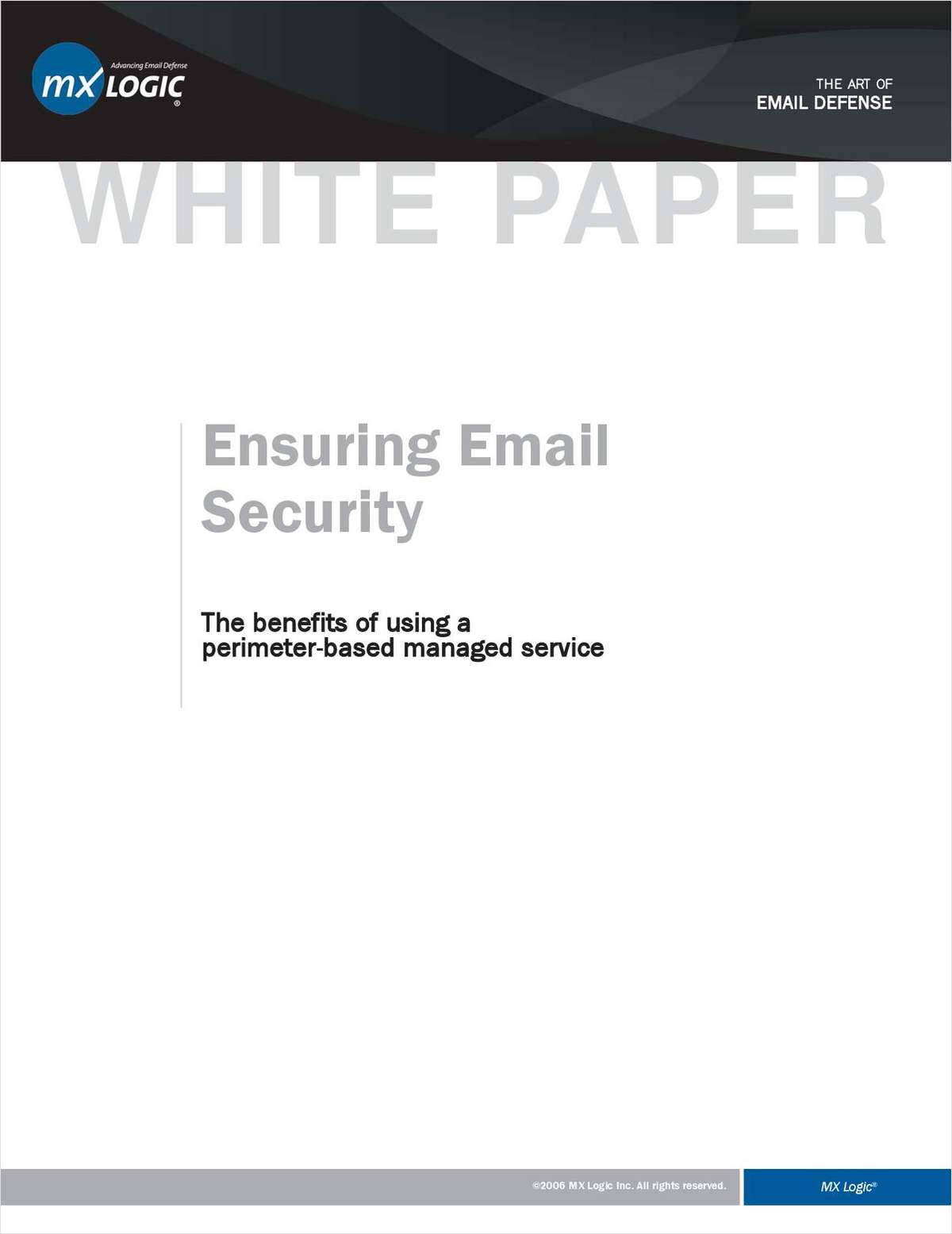 Ensuring Email Security