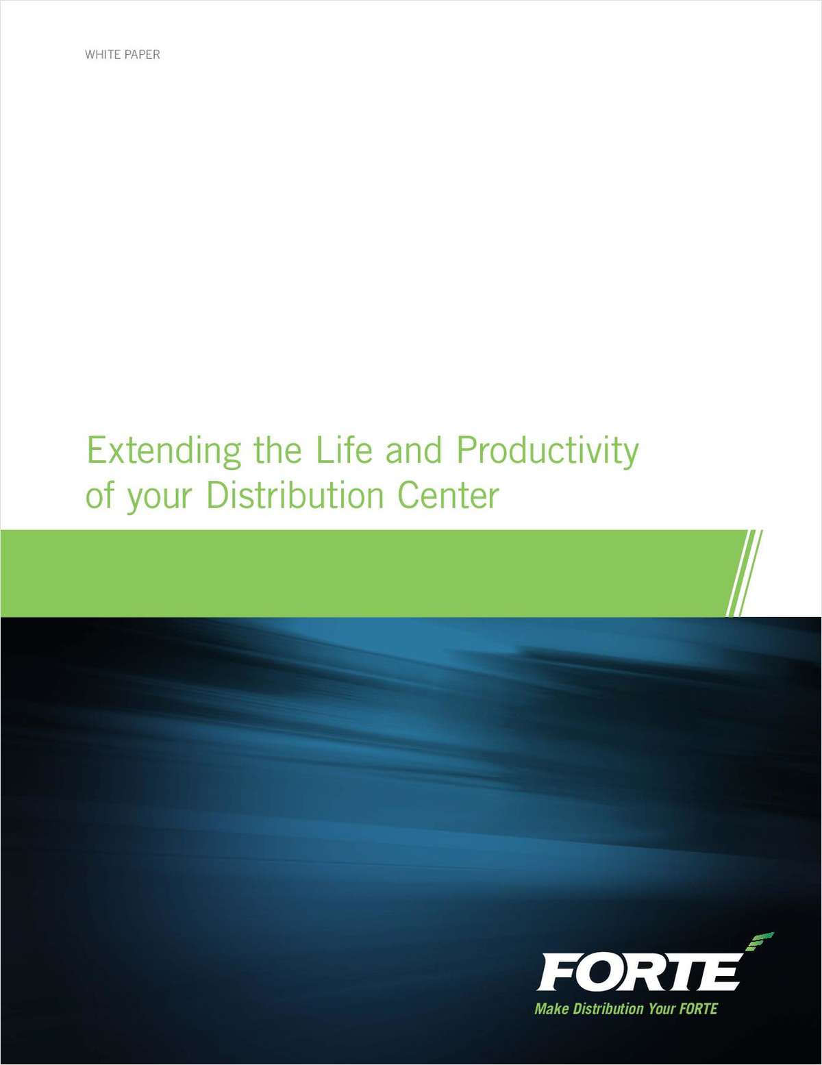 Extending the Life and Productivity of your Distribution Center