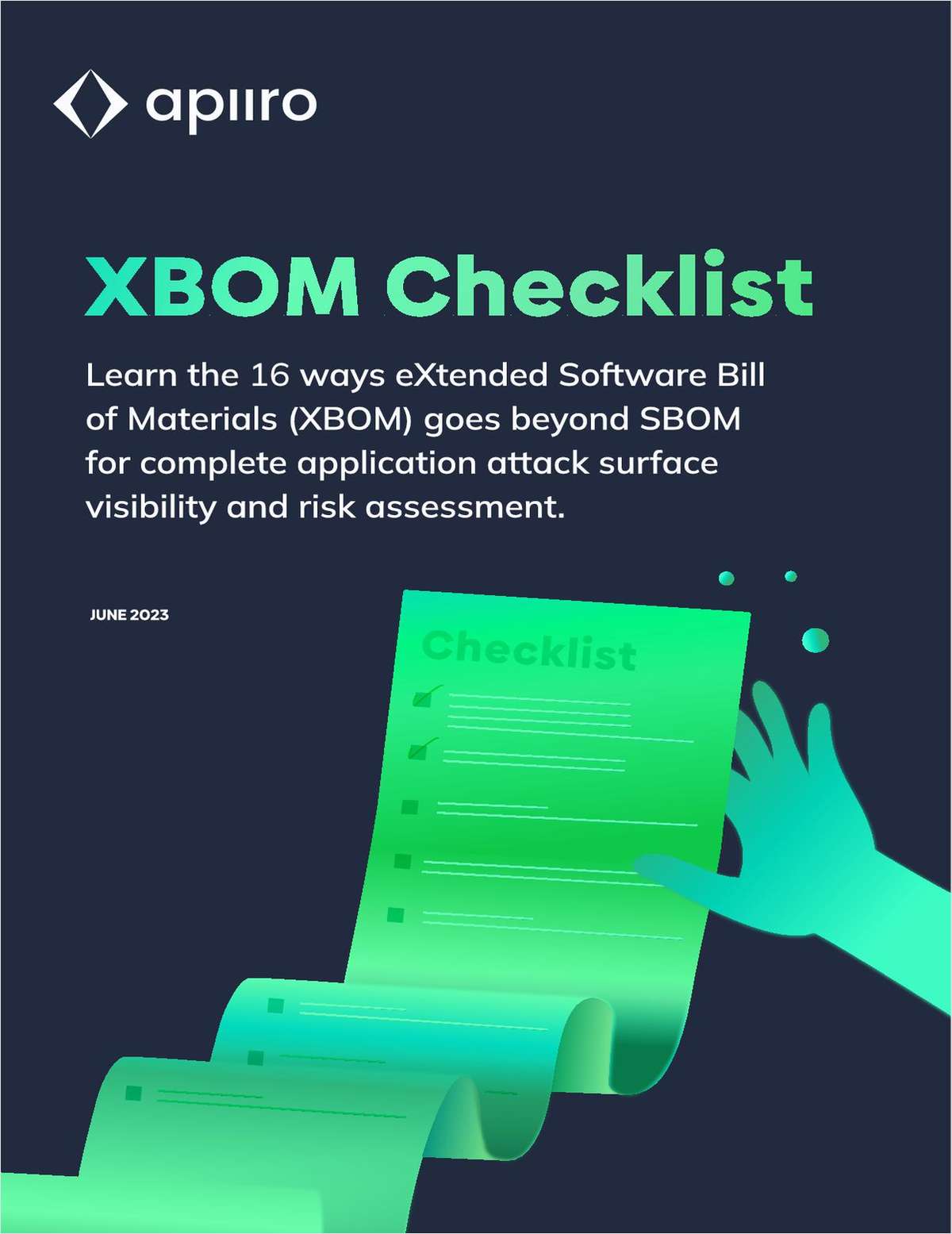XBOM Checklist