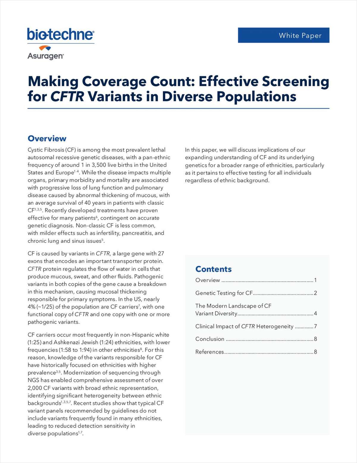 Making Coverage Count: Effective Screening for CFTR Variants in Diverse Populations