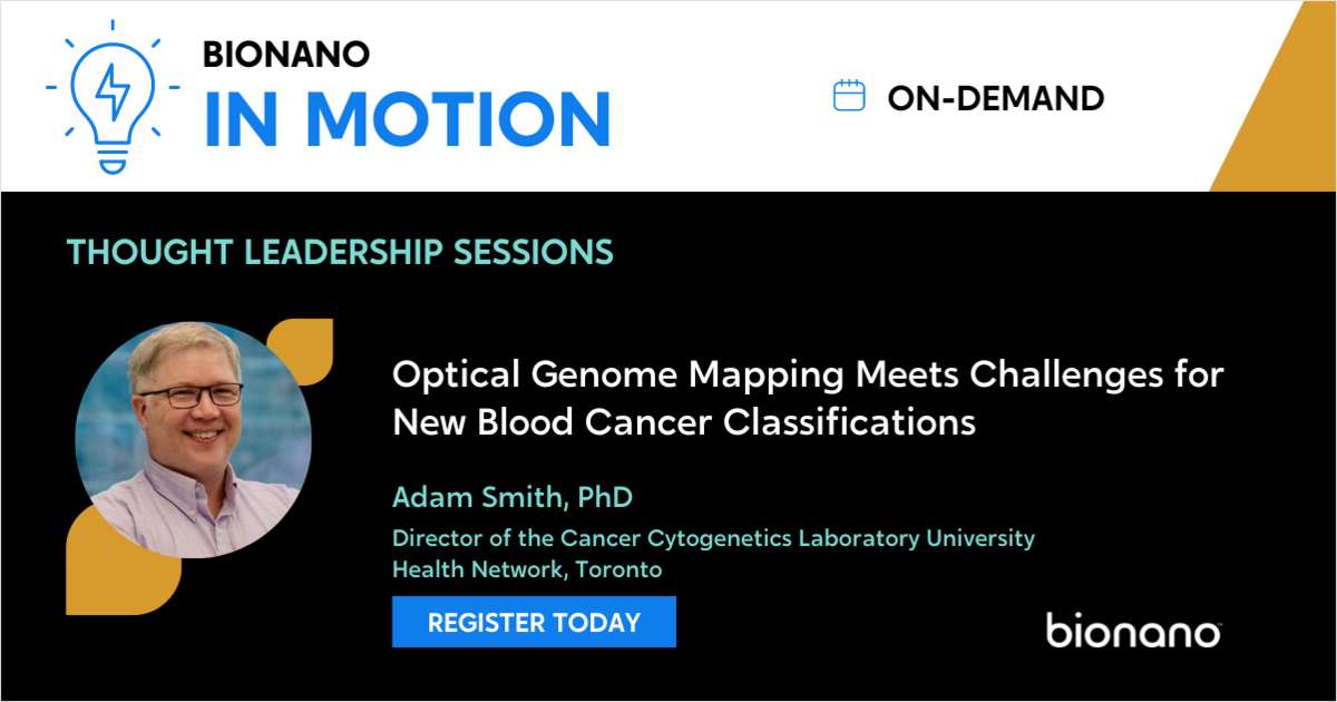 Optical Genome Mapping Meets Challenges for New Blood Cancer Classifications