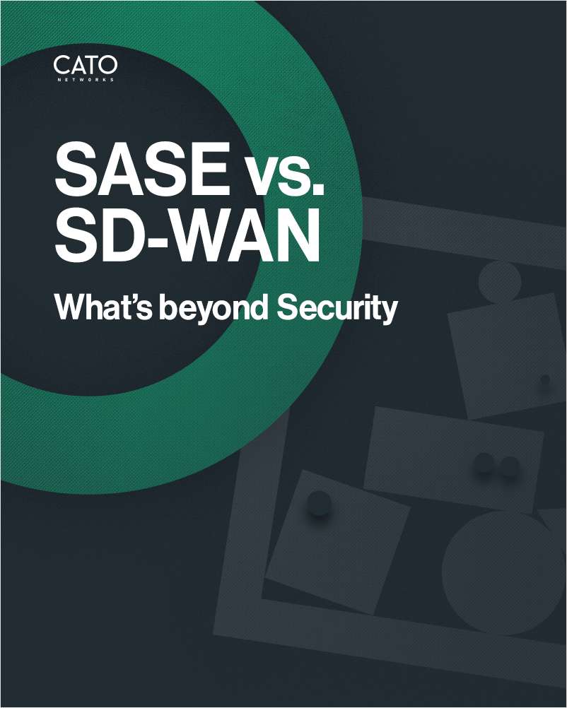 SASE vs SD-WAN - What's Beyond Security