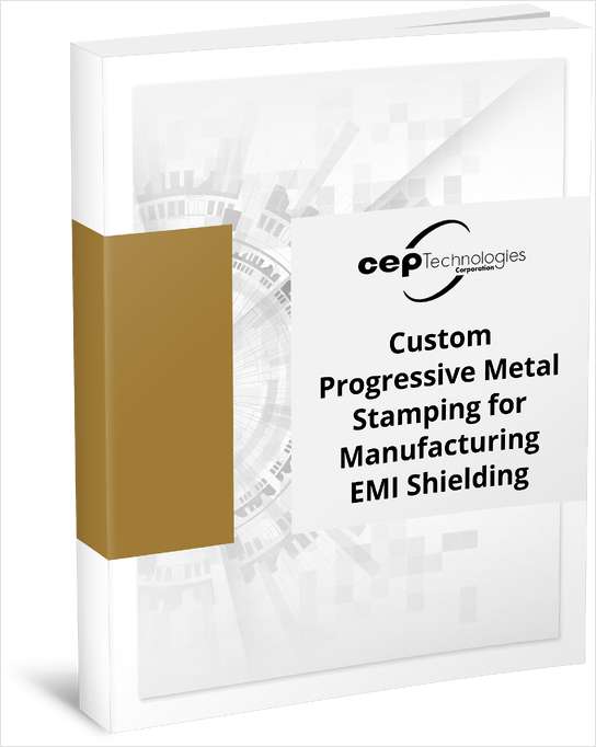 Custom Progressive Metal Stamping for Manufacturing EMI Shielding