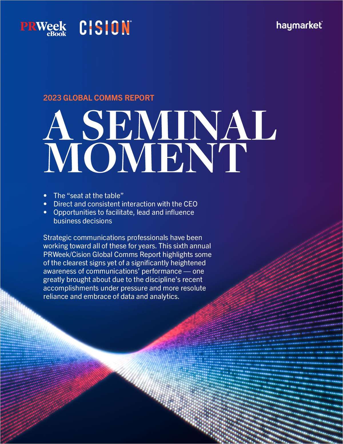 2023 PRWeek/Cision Global Comms Report