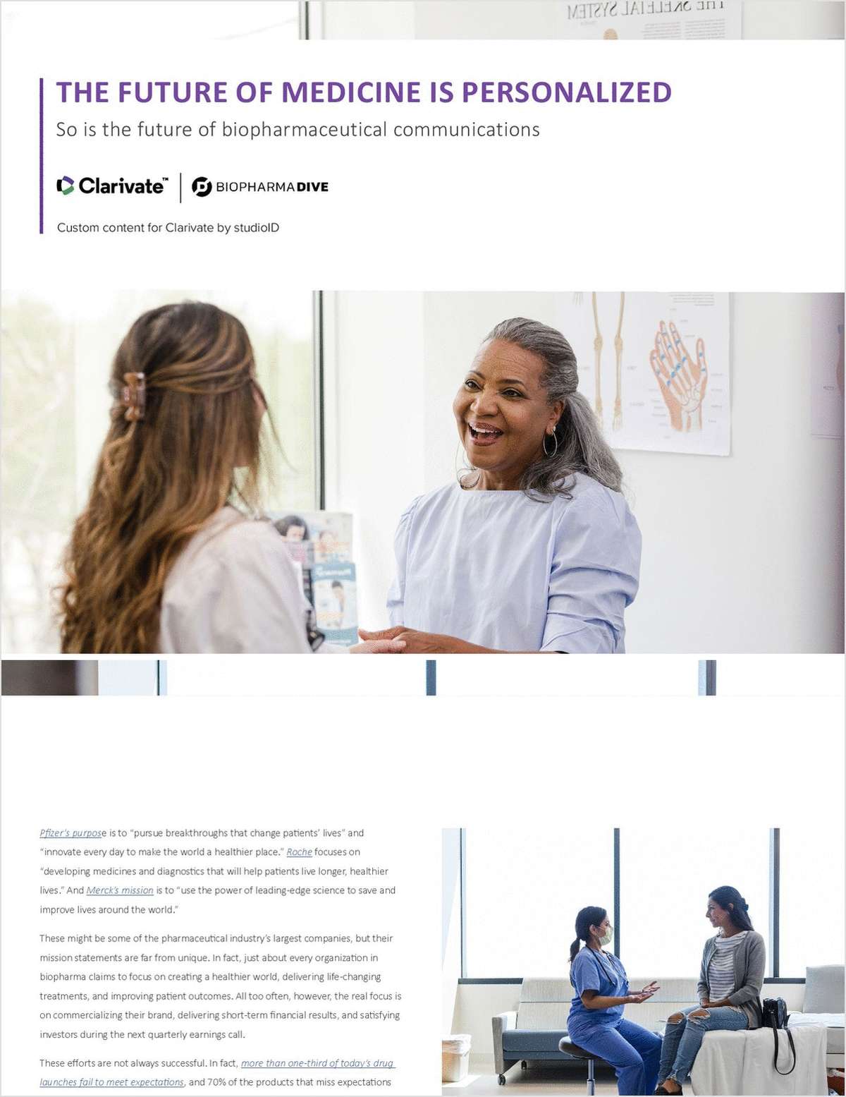 Embrace Personalized Medicine to Improve Patient Outcomes