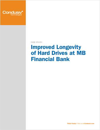 Improved Longevity of Hard Drives at MB Financial Bank