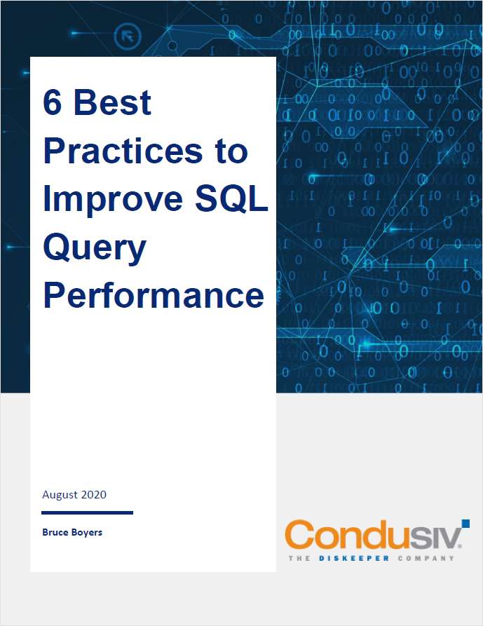 Six Best Practices to Improve SQL Query Performance