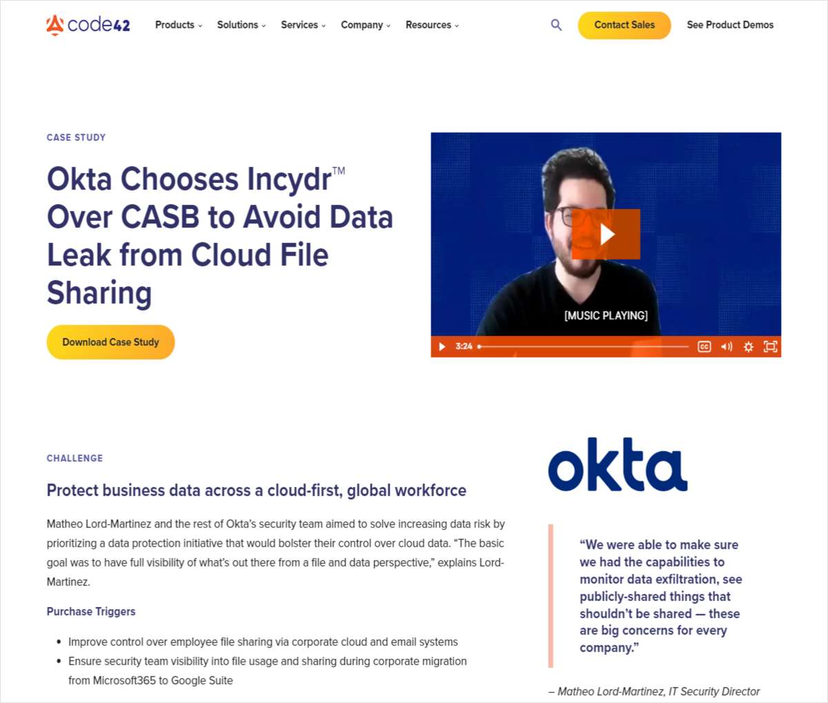 Okta Chooses IRM Over CASB to Avoid Data Leak from Cloud File Sharing