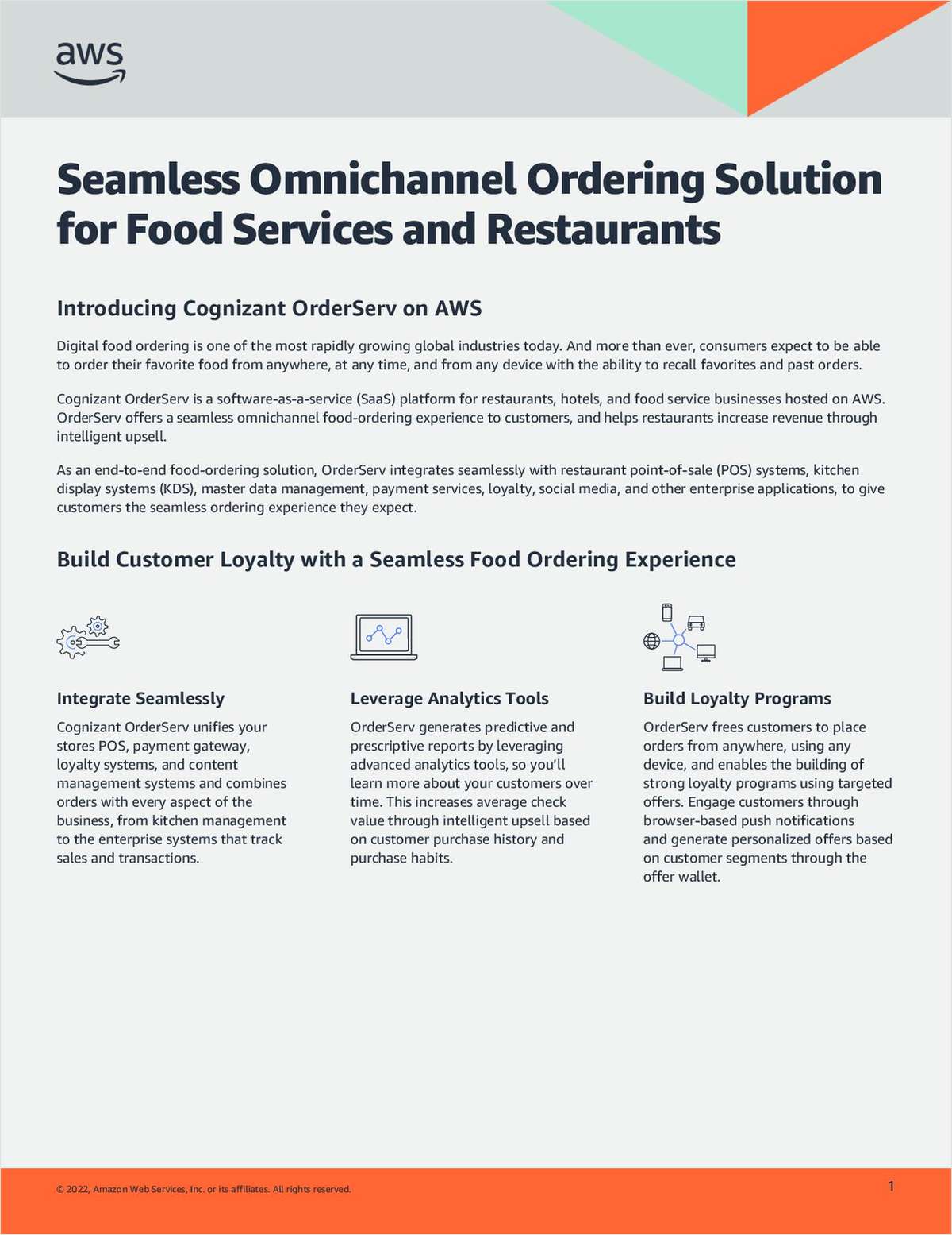 Seamless Omnichannel Ordering Solution for Food Services and Restaurants