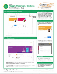 Quick Reference Card