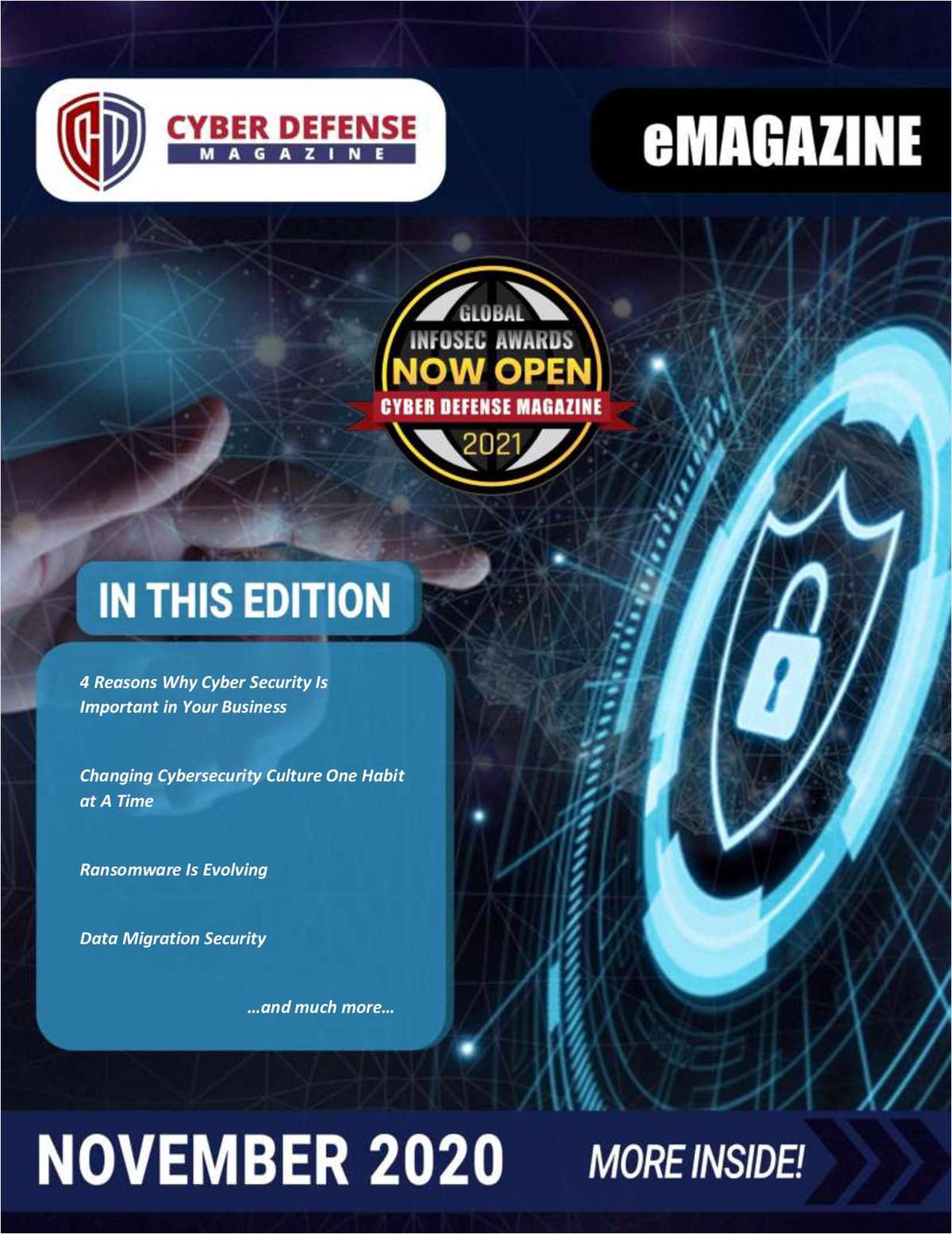 Cyber Defense Magazine November 2020 Edition