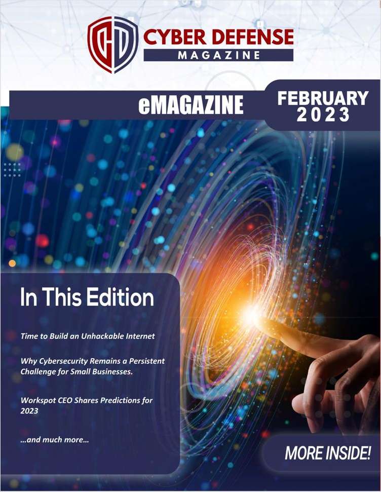 Cyber Defense Magazine February Edition for 2023