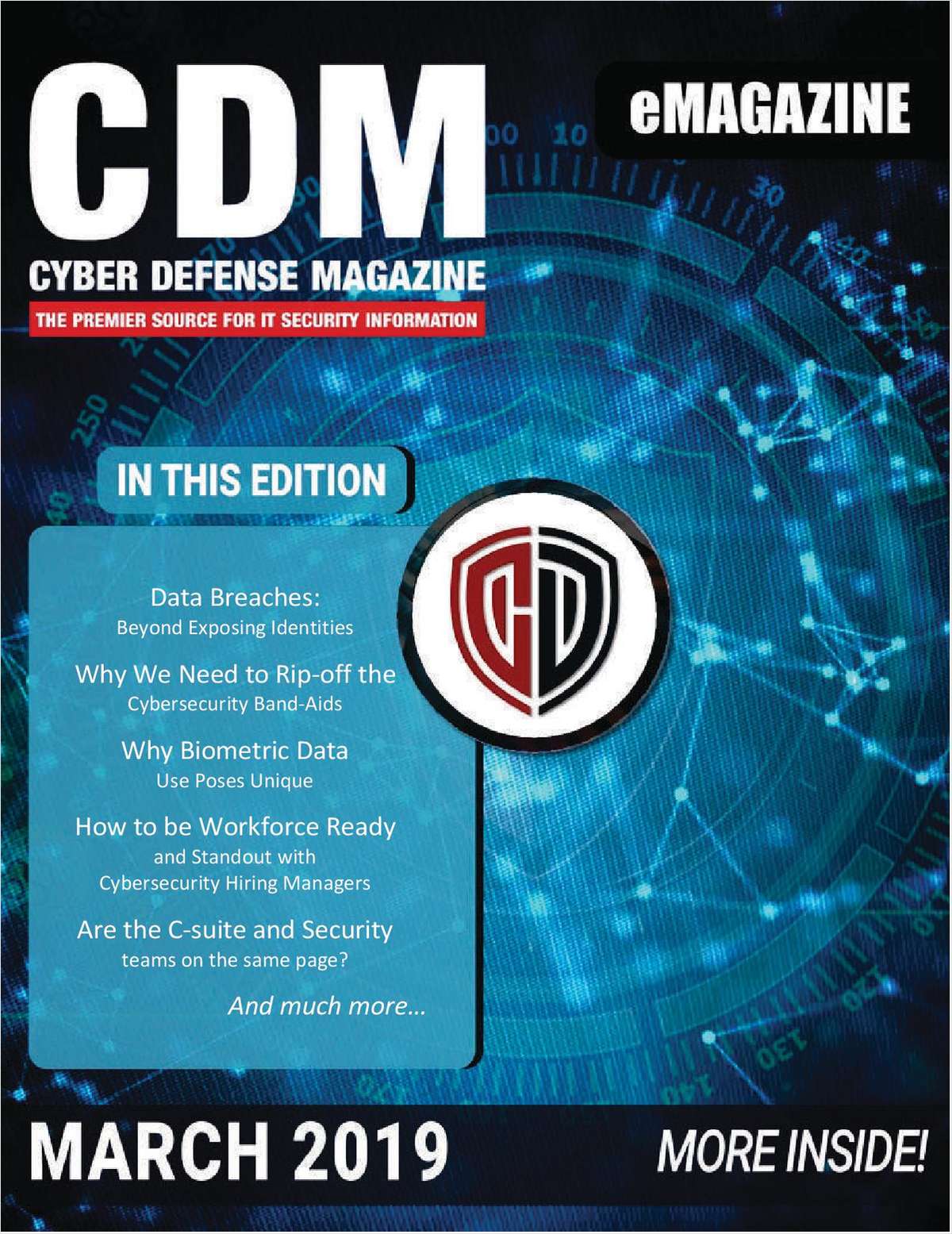 Cyber Defense eMagazine - March 2019 Edition