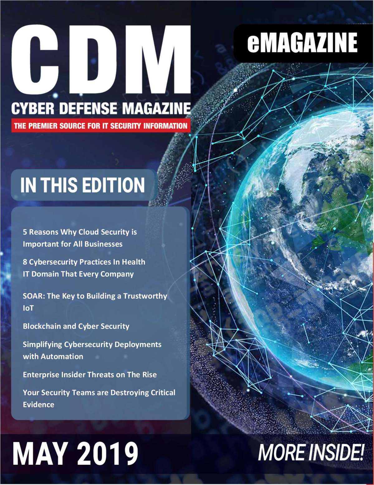 Cyber Defense eMagazine - May 2019 Edition