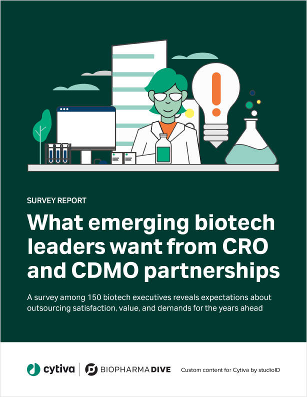 What Biotechs Want from CRO and CDMO Partnerships